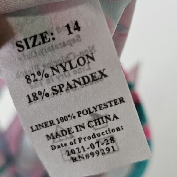 Kanu Surf Girls Swimming Bottom UPF 50+ Shorts Beach Girl Pink 14 - Picture 4 of 4